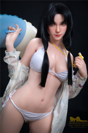 Summer Kitty 166cm silicone doll – S32 / 5ft4 C-Cup – Iron Tech Doll