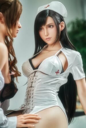 Tifa Nurse 168cm / 5ft7 D-Cup Silicone Sex Doll – Game Lady Doll